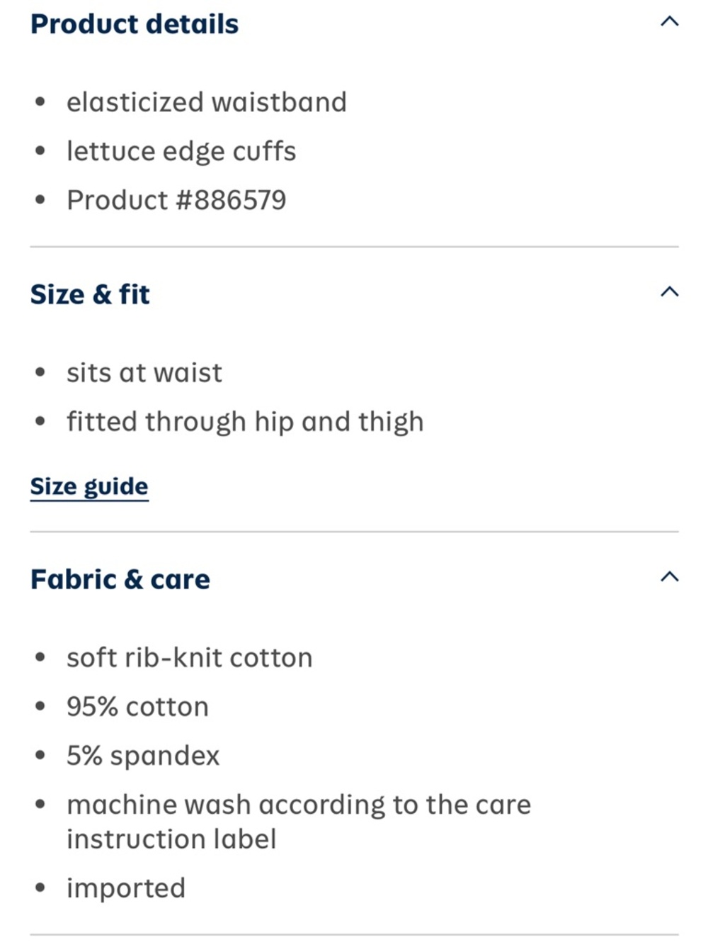 Old Navy Ribbed Lettuce-Edge Biker Shorts 2-Pack - 6-12 Mo - Picture 2 of 10